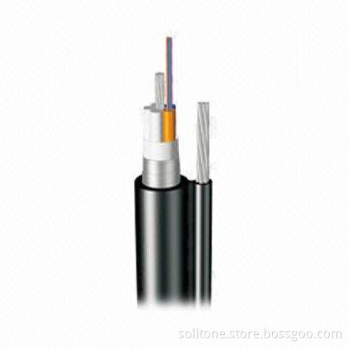 Outdoor Fiber-optic Cable, Self-supporting Aerial Type, GYTC8A